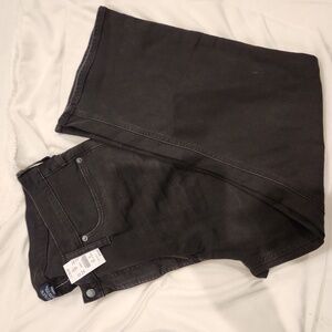 J. Crew Women's High Rise Black Rinse Jeans